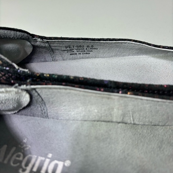 Alegria by PG Lite Multicolor Slip On Flats Loafers Casual Comfort Women's 6.5 - Picture 4 of 10